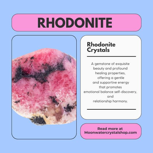 Rhodonite Crystals: Unveiling the Healing Powers of Pink Serenity