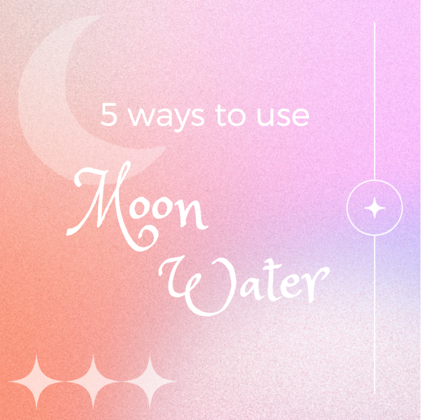 5 Ways to use Moon Water