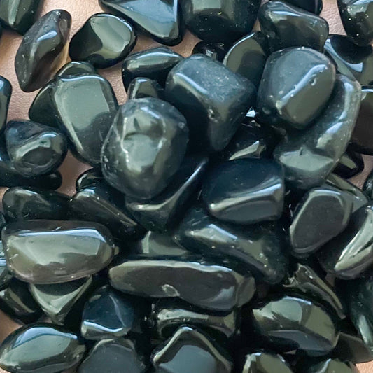 Black Obsidian Loose Crystals